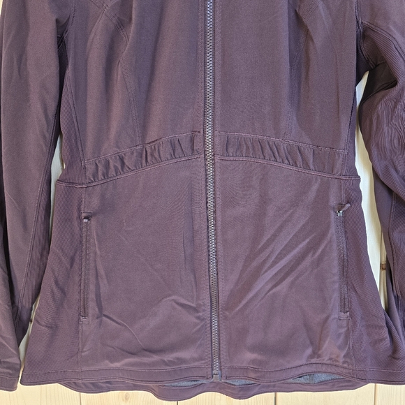 Lululemon Round Trip Jacket Pelt W4AN2S Size 10 - Picture 3 of 11